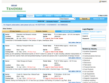 Tablet Screenshot of bihartenders.com